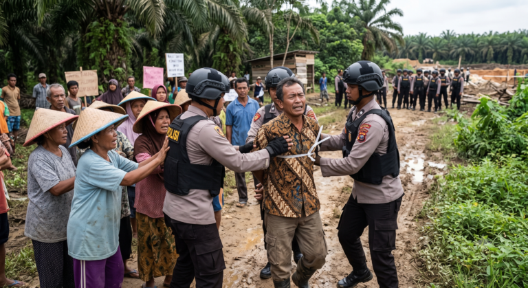 Kriminalisasi Warga dalam Konflik Lahan