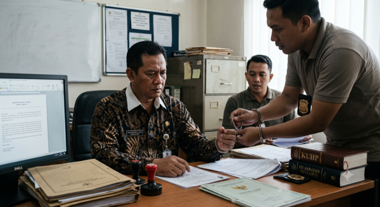 Peran NotarisPPAT dalam Kejahatan Pertanahan