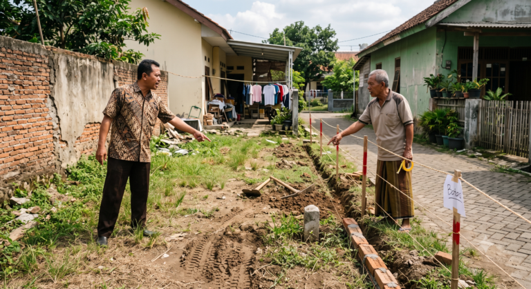 Sengketa Batas Tanah dengan Tetangga